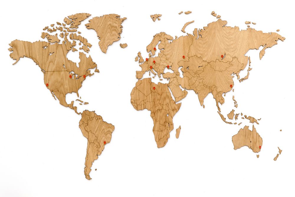    World Map Wall Decoration Exclusive,  (LikeTo 10189.00)