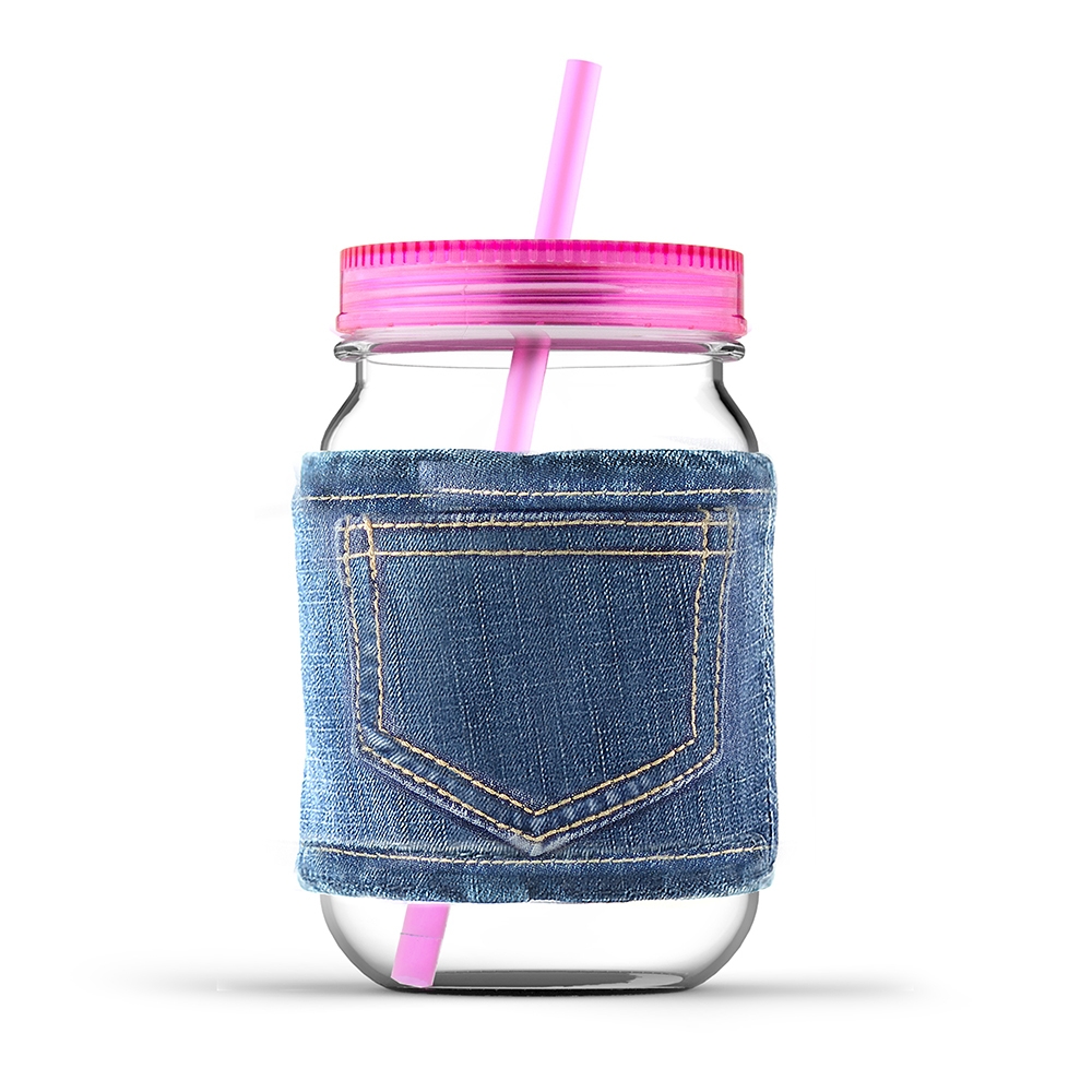  Jeans jar , 0.75  (Asobu MJ05 pink)