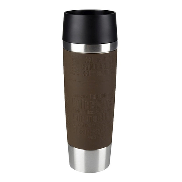Термокружка Travel Mug Grande коричневая, 0.5 л (Emsa 515616)