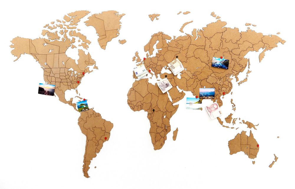    World Map True Puzzle Large,  (LikeTo 10185.59)
