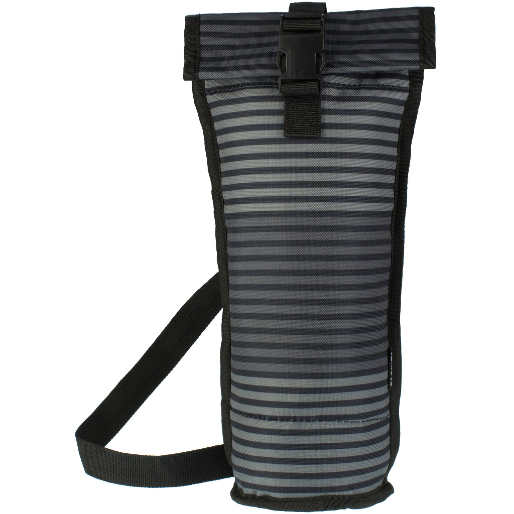     Wine Bag Gray Stripe (PACKiT PACKIT0022)