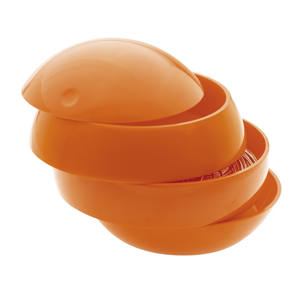 Шкатулка Bowl Beauty, оранжевый (Spirella 1016253)