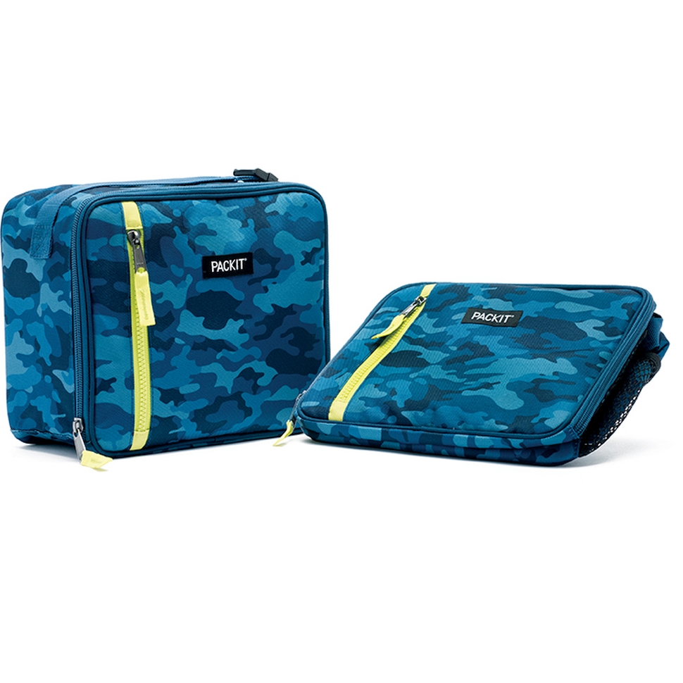     Classic Lunch box Blue Camo (PACKiT PACKIT0053)