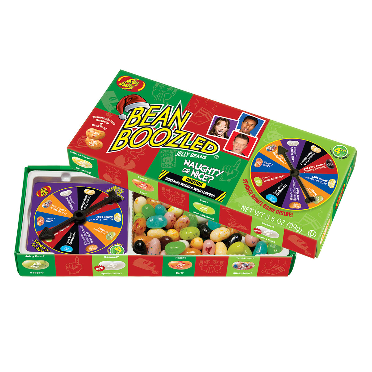    Bean Boozled Naughty or Nice Spinner Jelly Bean  , 100  (Jelly Belly 74716)