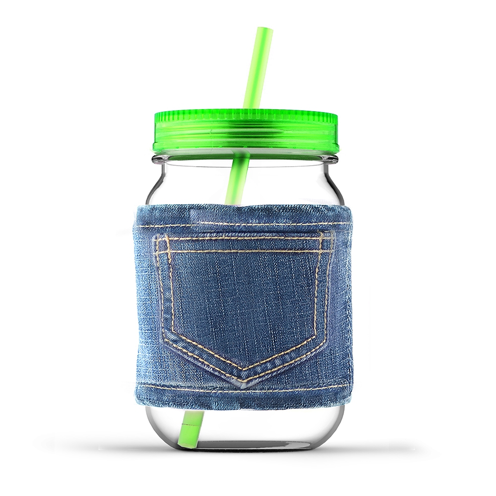  Jeans jar , 0.75  (Asobu MJ05 green)