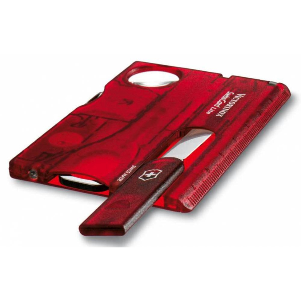 Набор инструментов SwissCard, красный (Victorinox 7703.55)
