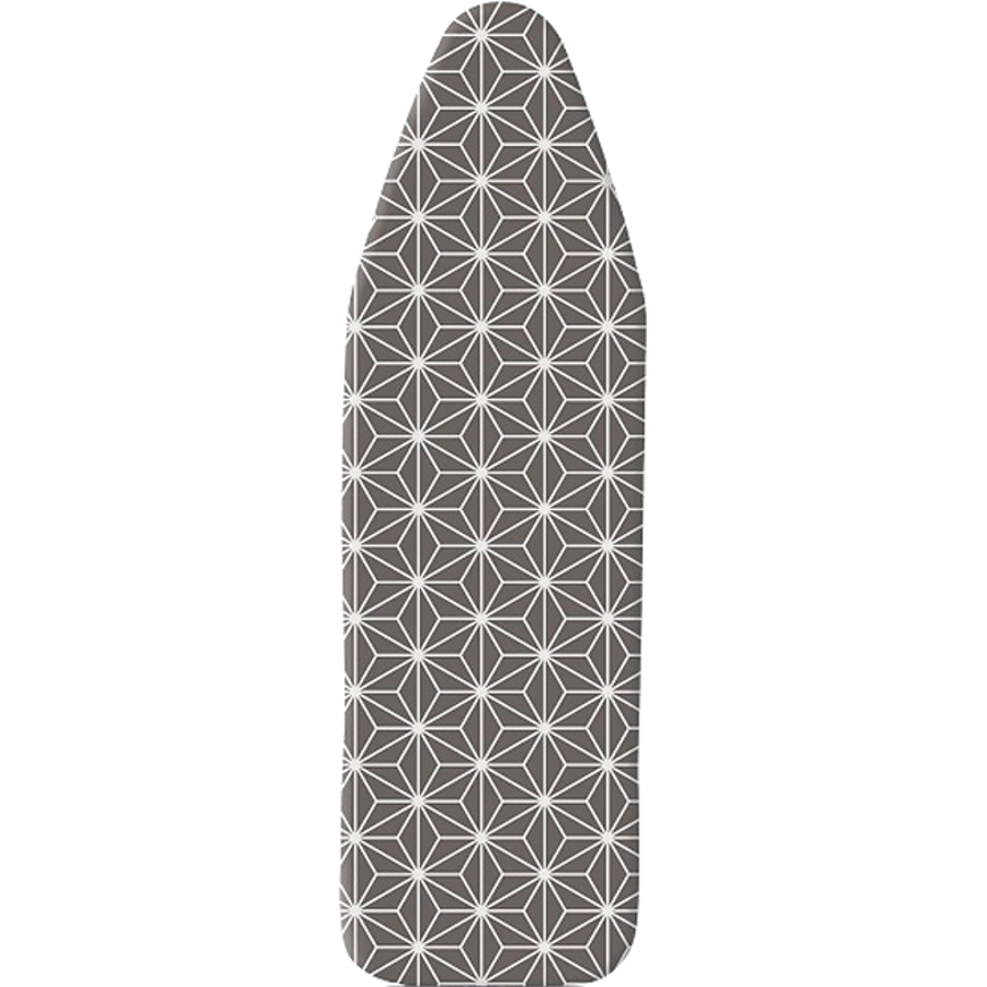 Чехол для гладильной доски металлизированный L графитовый, 48 x 130 см (Hausmann HM-099-L)