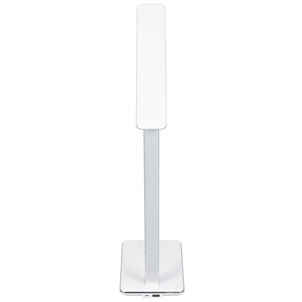 Настольная лампа с беспроводной зарядкой Power Spot, белая (Uniscend 7503.60)