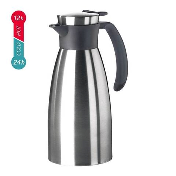 Термос-чайник Soft Grip черный, 1.5 л (Emsa 514499)
