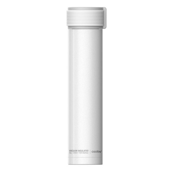 Термобутылка Skinny mini белая, 0.23 л (Asobu SBV20 white)