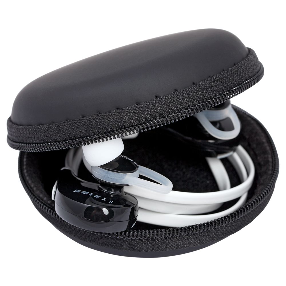 Беспроводные спортивные Bluetooth-наушники Vatersay, чёрные (Stride 3596.3)