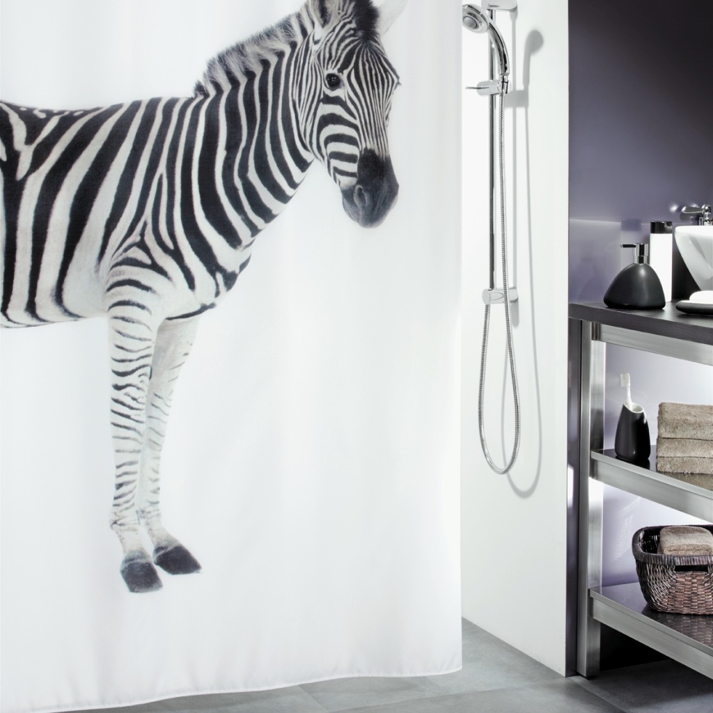 Штора для ванной Zebra (Spirella 1011554)