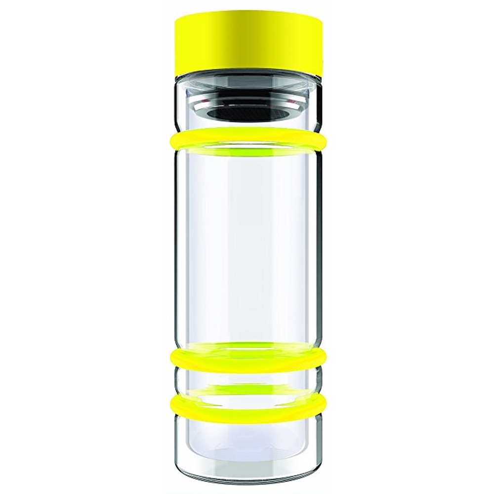 Бутылка Bumper bottle желтая, 0.4 л (Asobu DWG12 yellow)