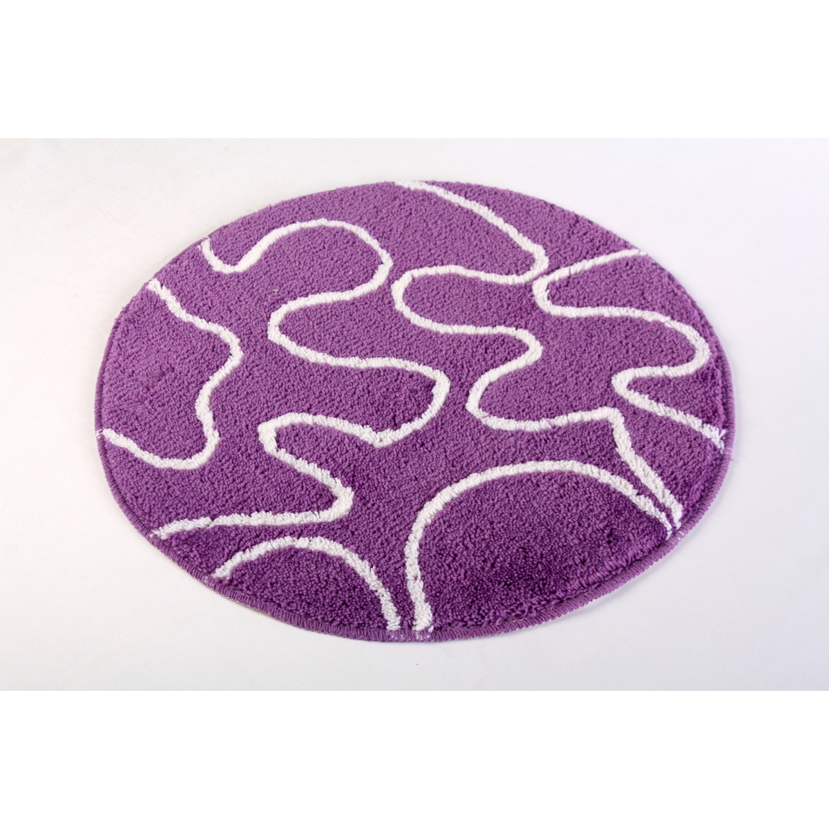 Коврик для ванной Wave фиолетовый, 60 x 60 см (Welle 940038V)