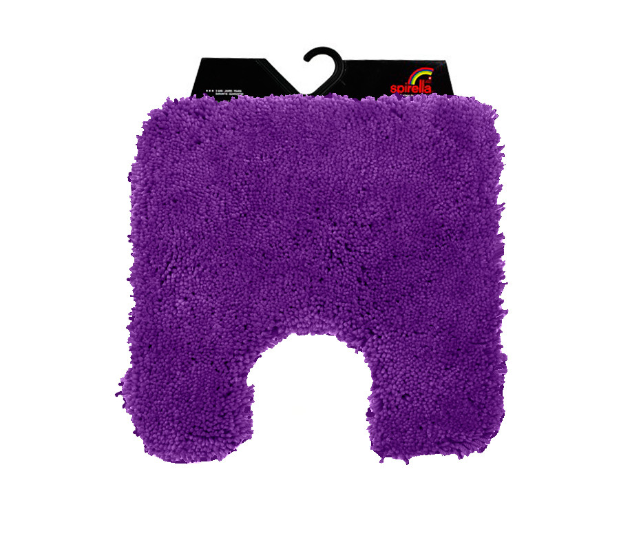 Коврик для туалета Highland фиолетовый, 55 x 55 см (Spirella 1013075)