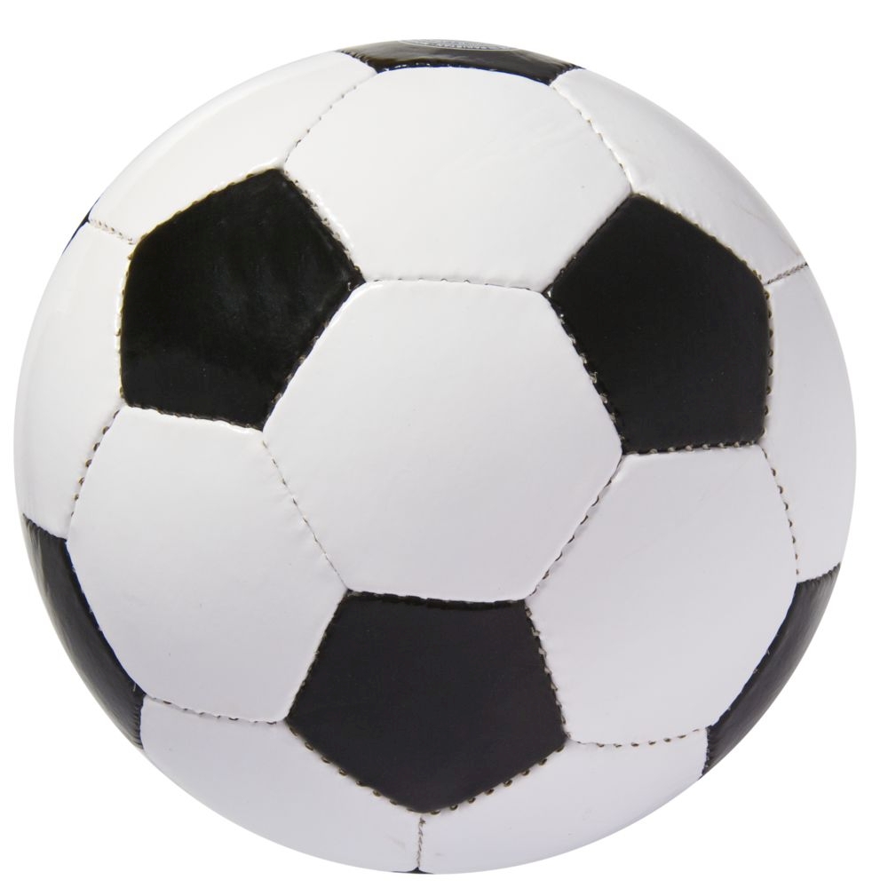 Мяч футбольный Street, бело-чёрный (LikeTo 6111.30)
