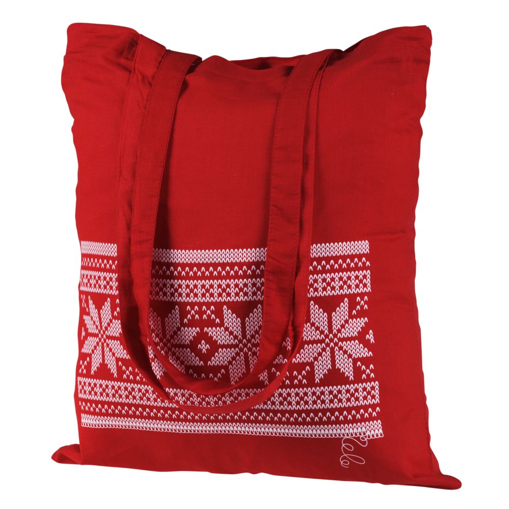 Холщовая сумка Скандик, красная (LikeTo 7307.50)