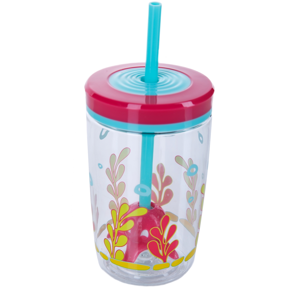 Детский стакан с соломинкой Floating straw tumbler Squid, 0.47 л (Contigo CONTIGO0773)