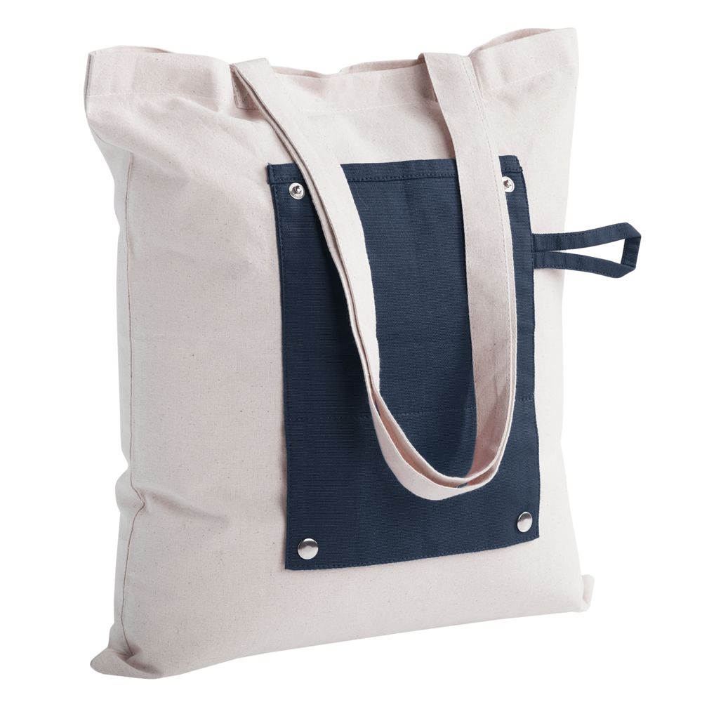 Холщовая сумка Dropper, складная, синяя (LikeTo 6863.40)