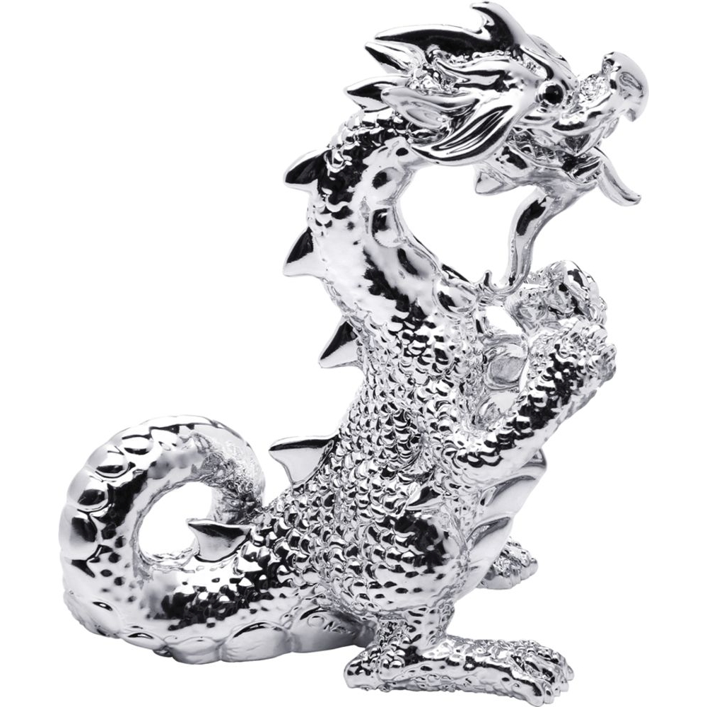 Статуэтка Серебряный дракон (Chinelli Z31105)