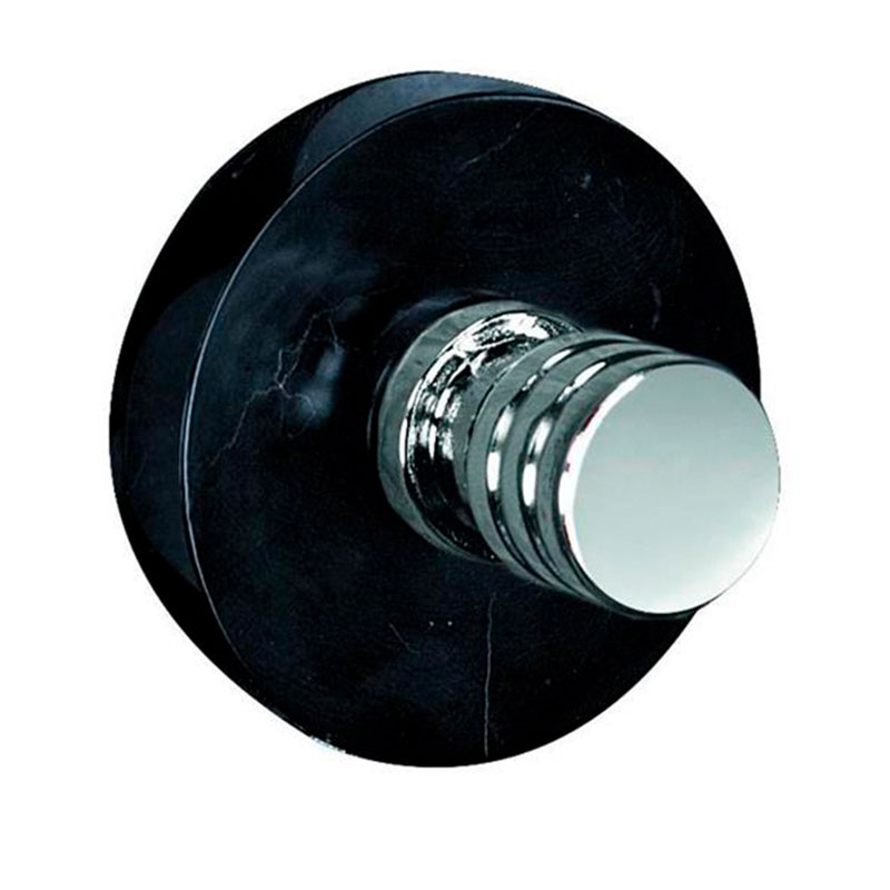 Крючок Marble Hooks мрамор черный, 5 см (Kleine Wolke 8405926887)