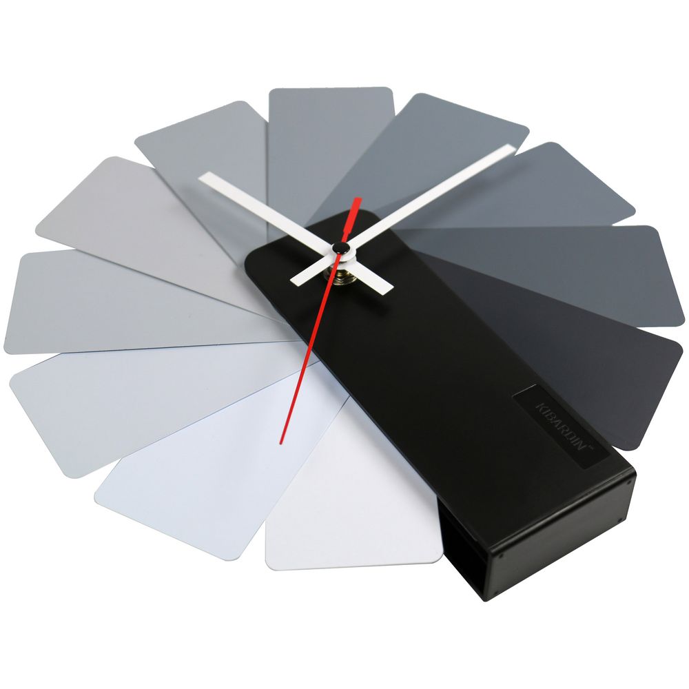   Transformer Clock. Black & Monochrome (LikeTo 10341.11)