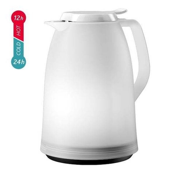 Термос-чайник Mambo белый, 1.0 л (Emsa 514507)