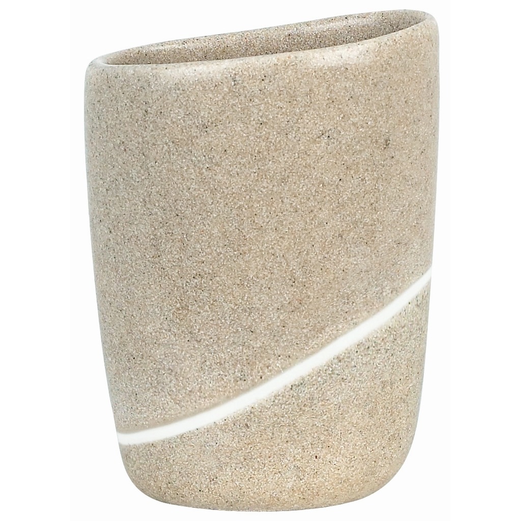 Стакан Etna Stone, песочный (Spirella 1014345)