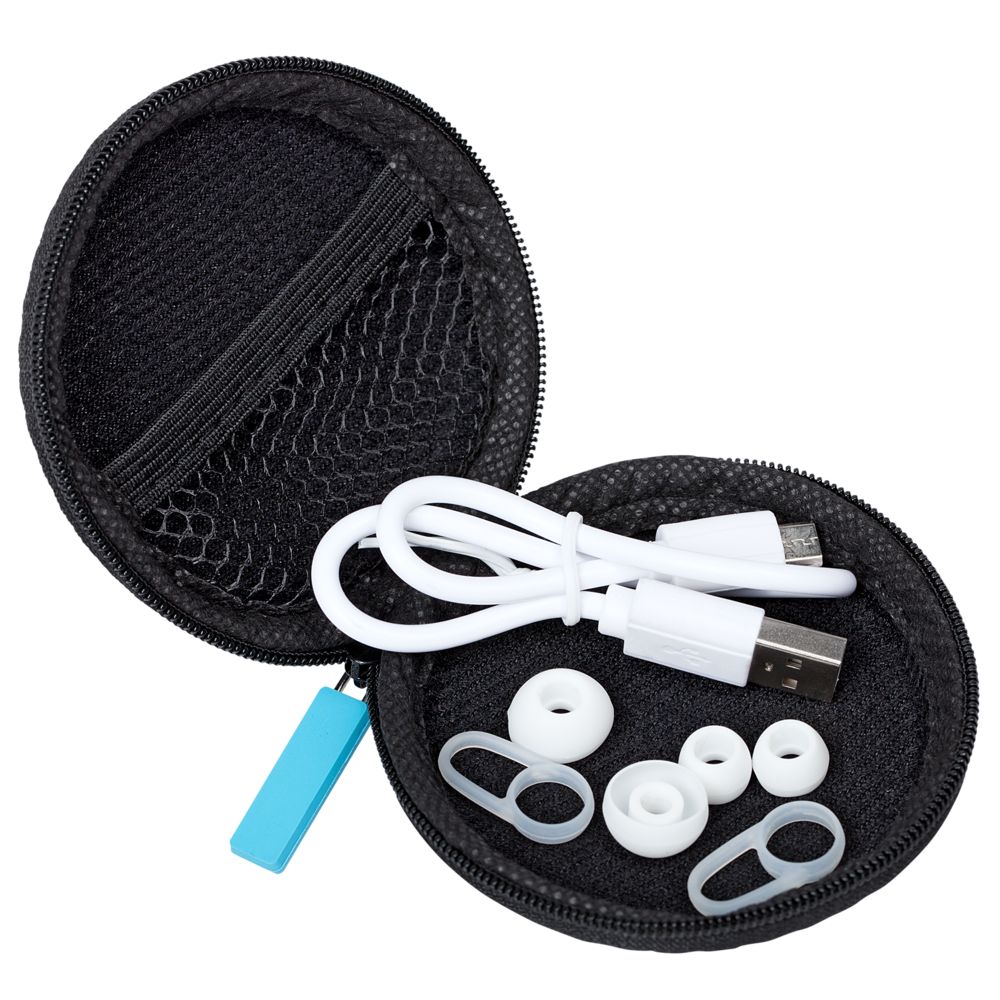 Беспроводные спортивные Bluetooth-наушники Vatersay, чёрные (Stride 3596.3)