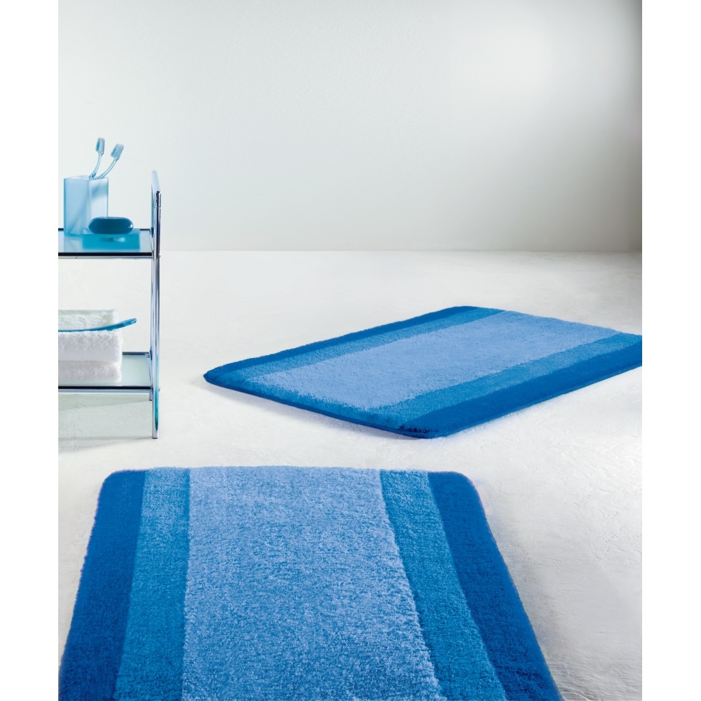 Коврик для ванной Balance синий, 55 x 55 см (Spirella 1009205)