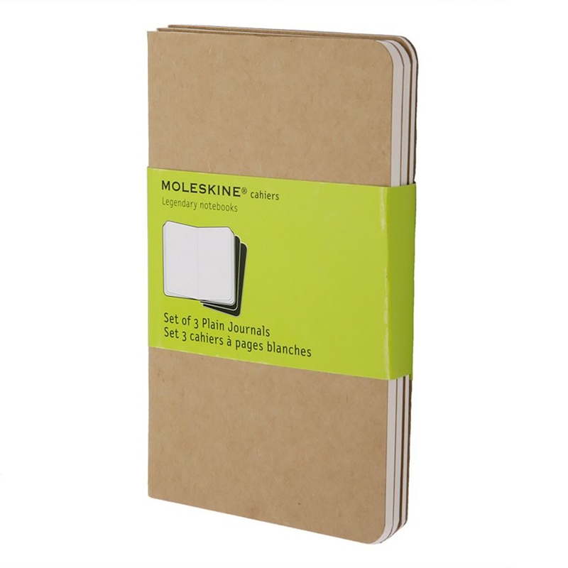  3  Cahier Journal Pocket  ,  (Moleskine 385310(QP413))