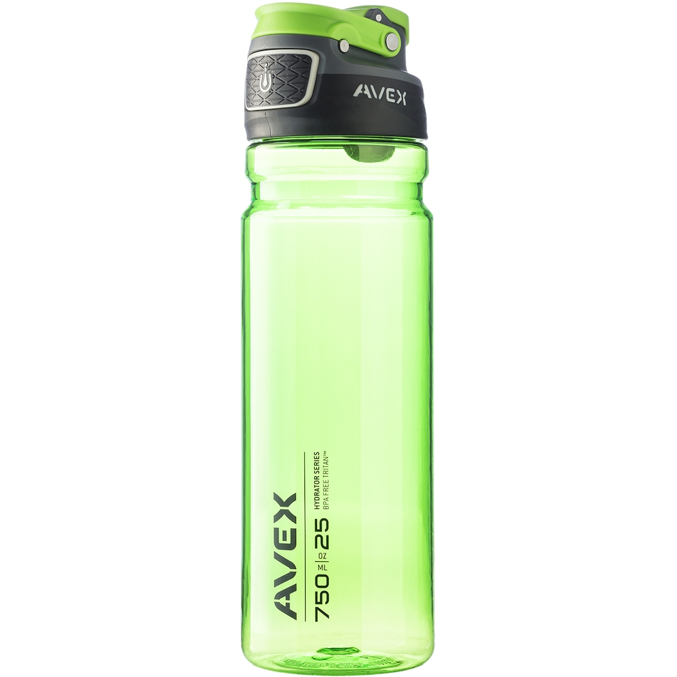 Бутылка для воды Avex Freeflow Electric Green зеленая, 0.75 л (Avex avex0683)