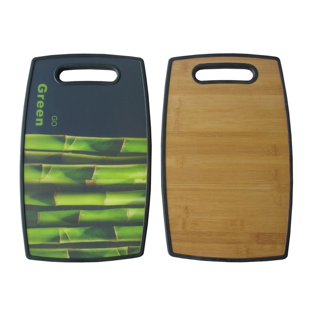 Доска разделочная Бамбук зелёная, 30 x 20 см (Hausmann HM-BPH3020/1102)