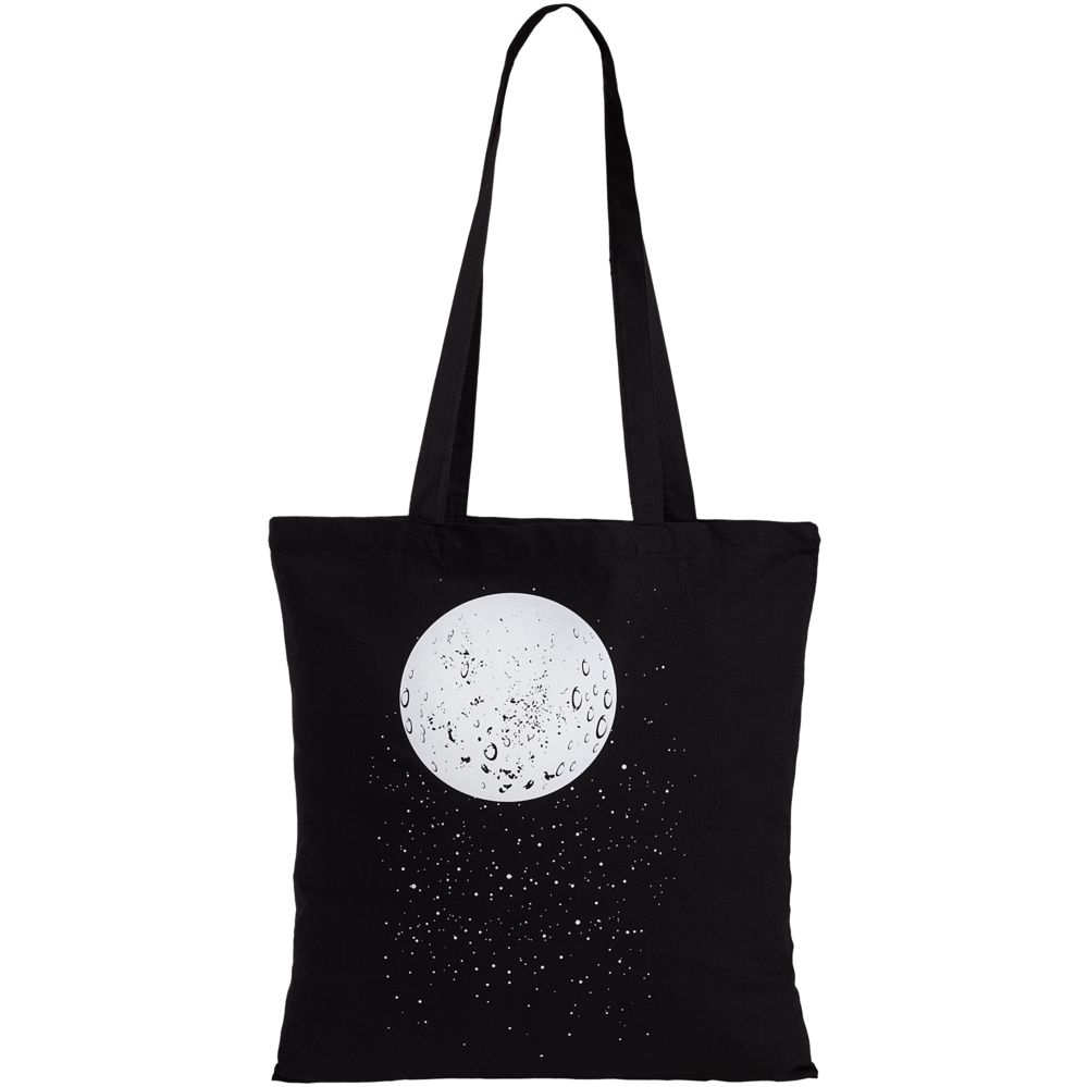 Холщовая сумка Что вечно под Луной с люминесцентным принтом (Принтэссенция 7860.30)