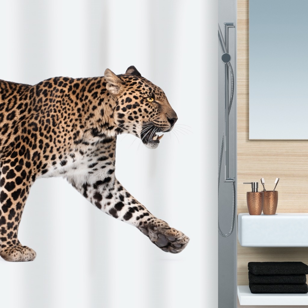 Штора для ванной Leopard (Spirella 1016405)