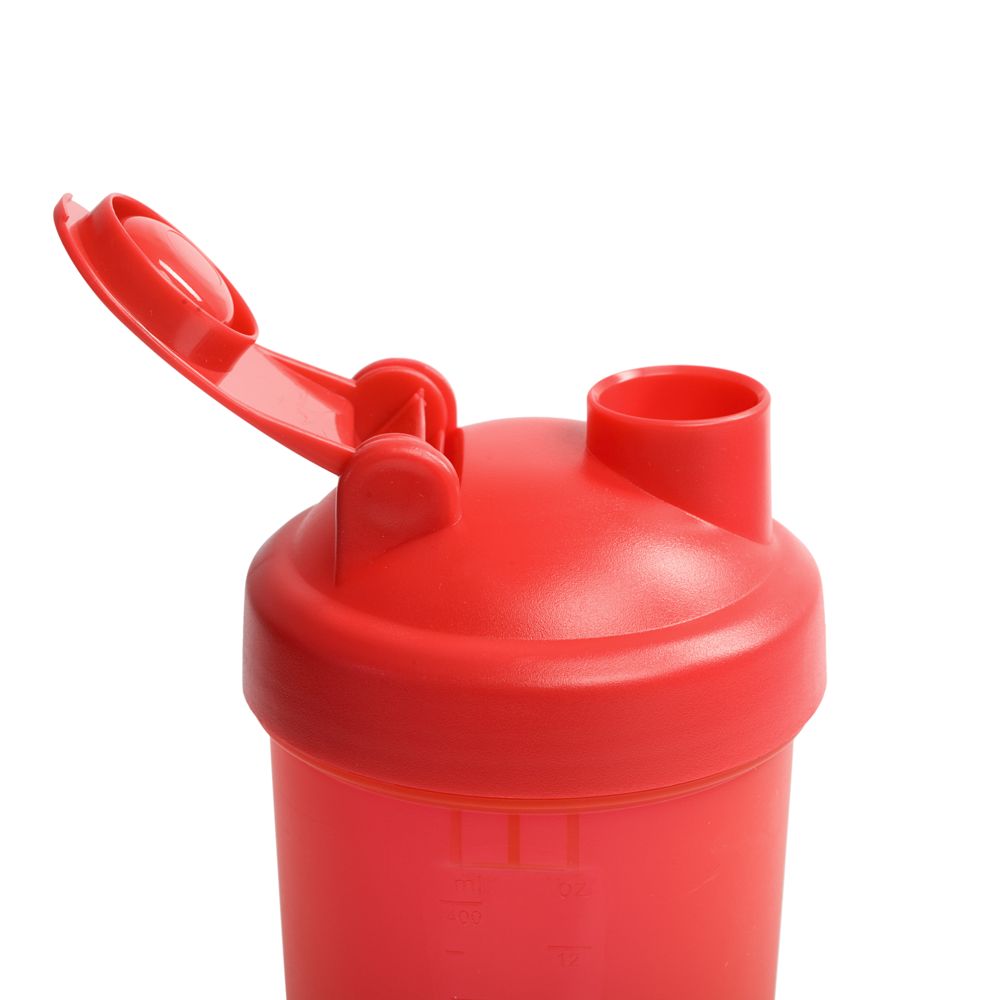 Спортивная бутылка-шейкер Triad, красная (Makito MKT4692red)