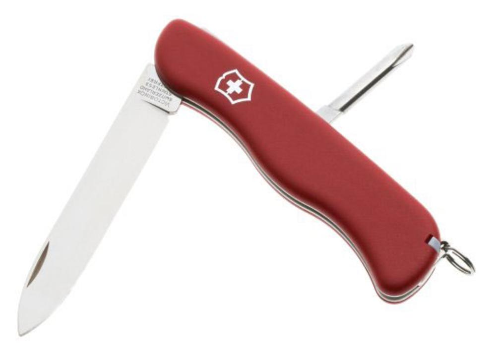 Солдатский нож с фиксатором Cowboy, красный (Victorinox 7751.5)