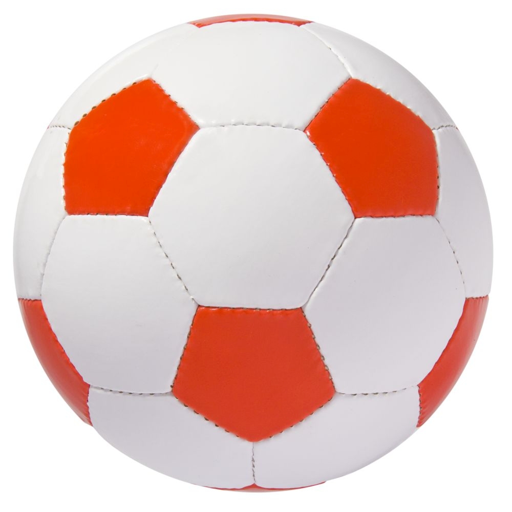 Мяч футбольный Street, бело-красный (LikeTo 6111.50)