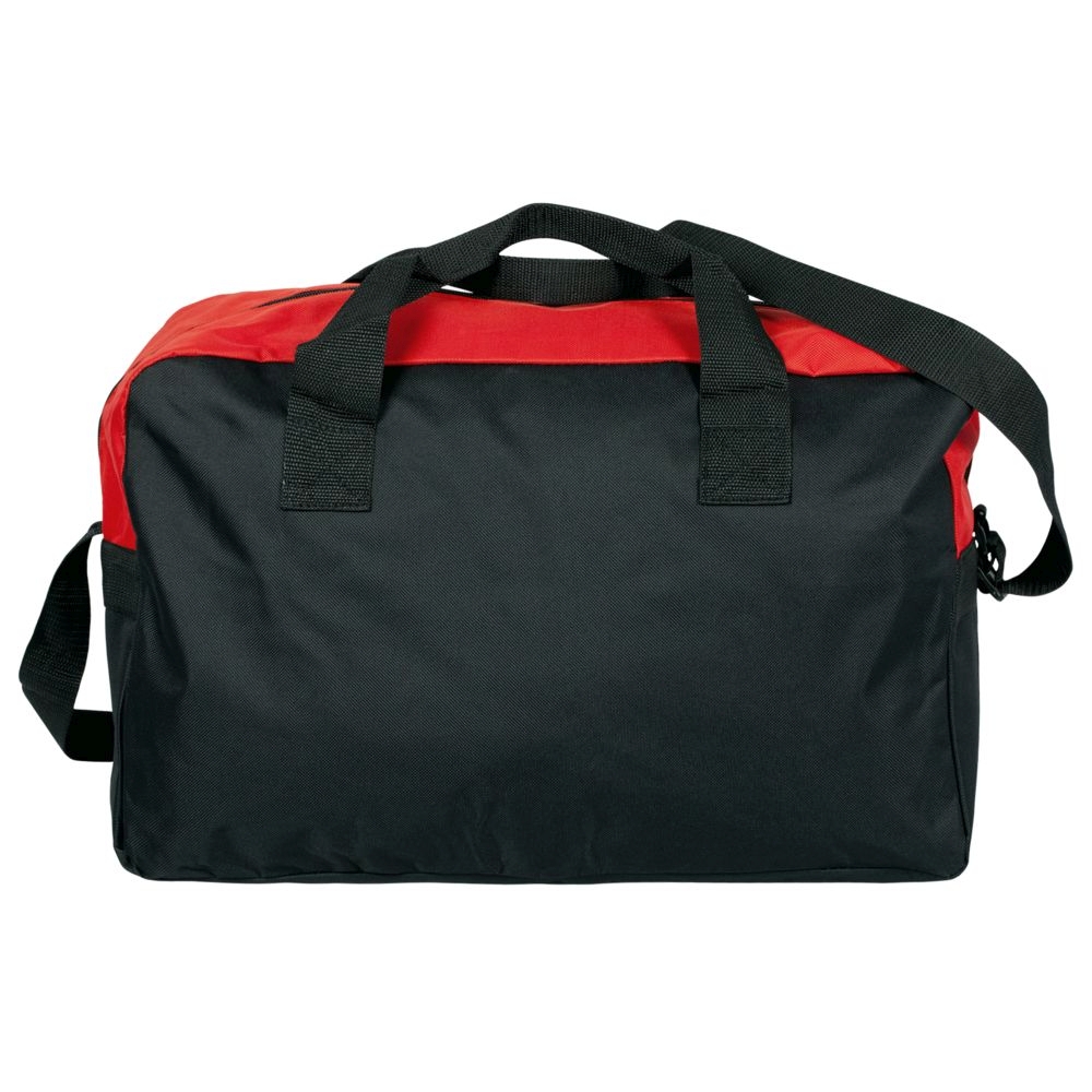 Дорожная сумка Double pocket, чёрно-красная (LikeTo 5808.35)