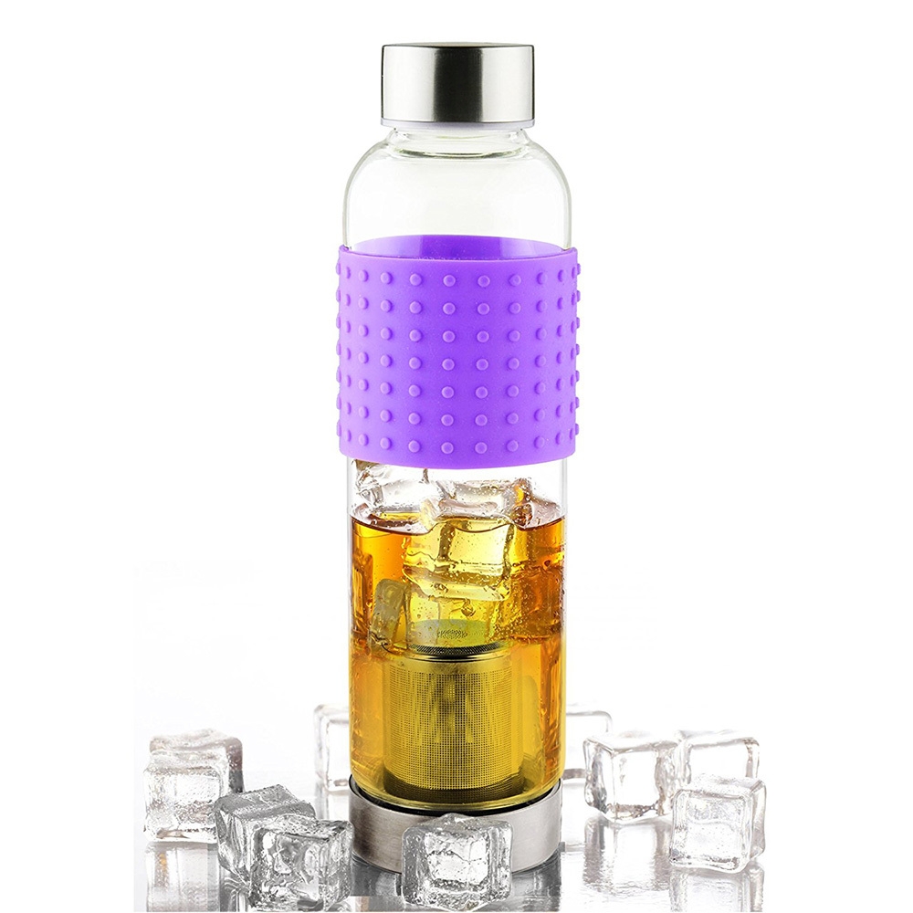 Бутылка Ice t 2 go фиолетовая, 0.4 л (Asobu IT2GO violet)