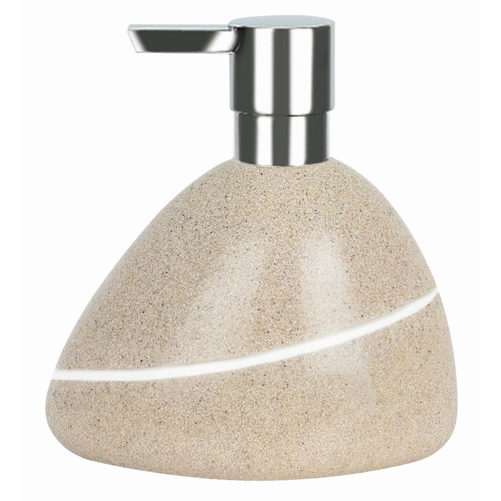 Дозатор для мыла Etna Stone, песочный (Spirella 1014348)