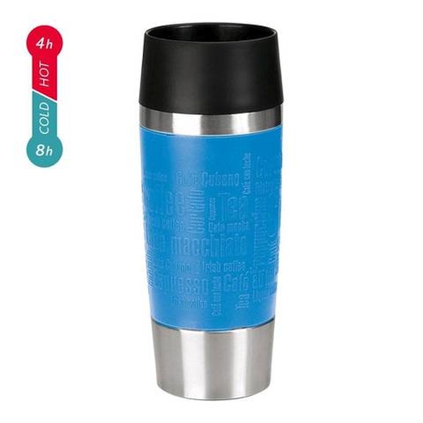 Термокружка Travel Mug голубая, 0.36 л (Emsa 513552)