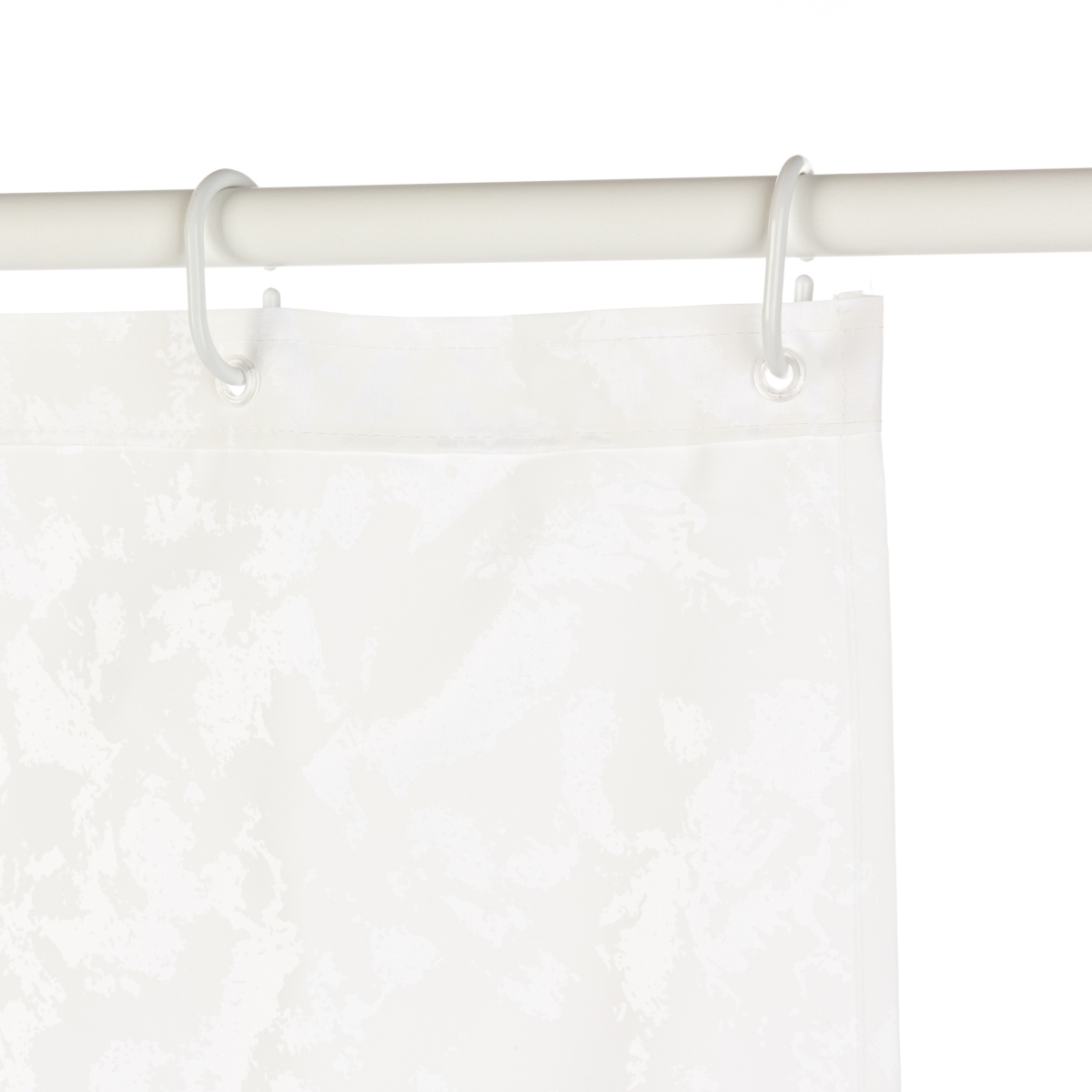 Штора для ванной Porto белый, 180 x 200 см (Spirella 1033938)