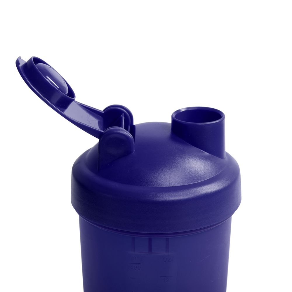 Спортивная бутылка-шейкер Triad, синяя (Makito MKT4692blue)