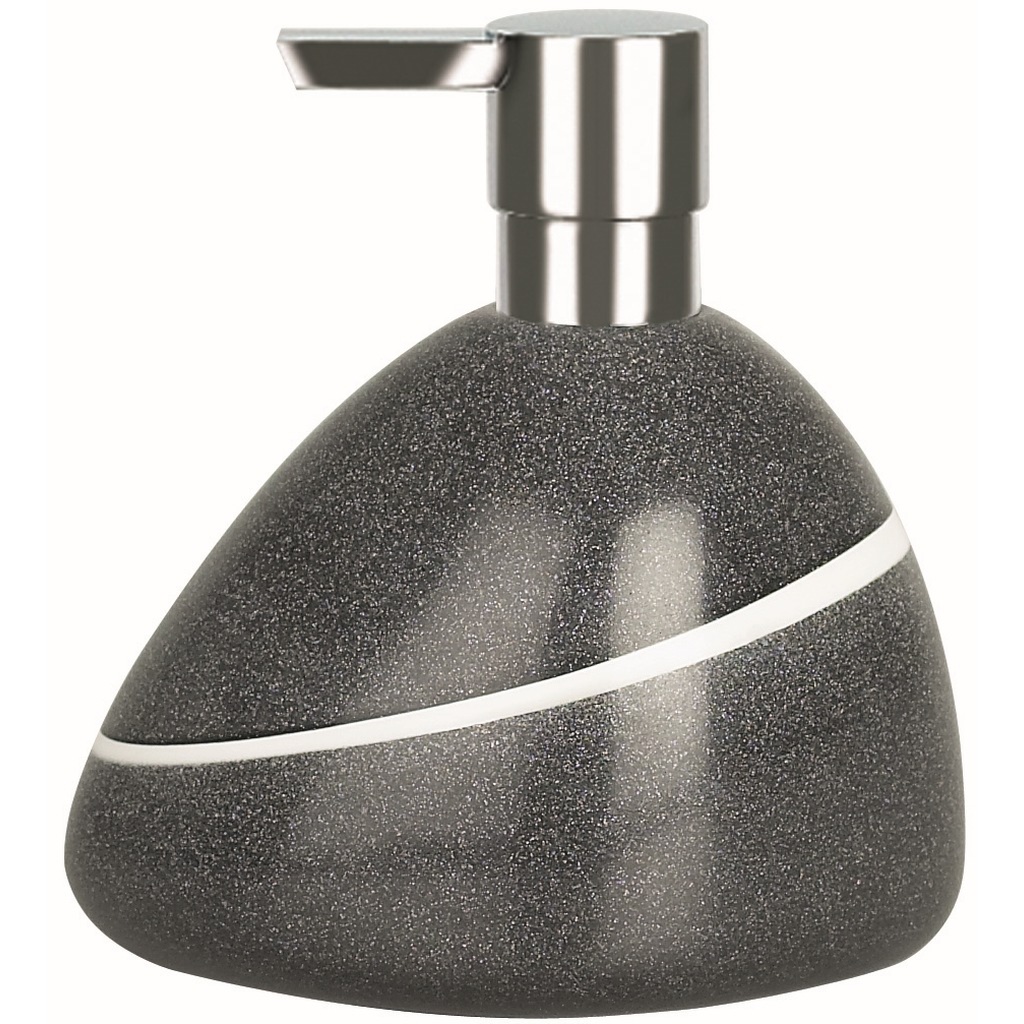 Дозатор для мыла Etna Stone, серый (Spirella 1013643)