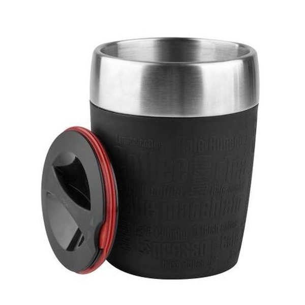 Термокружка Travel Cup черная, 0.2 л (Emsa 514514)