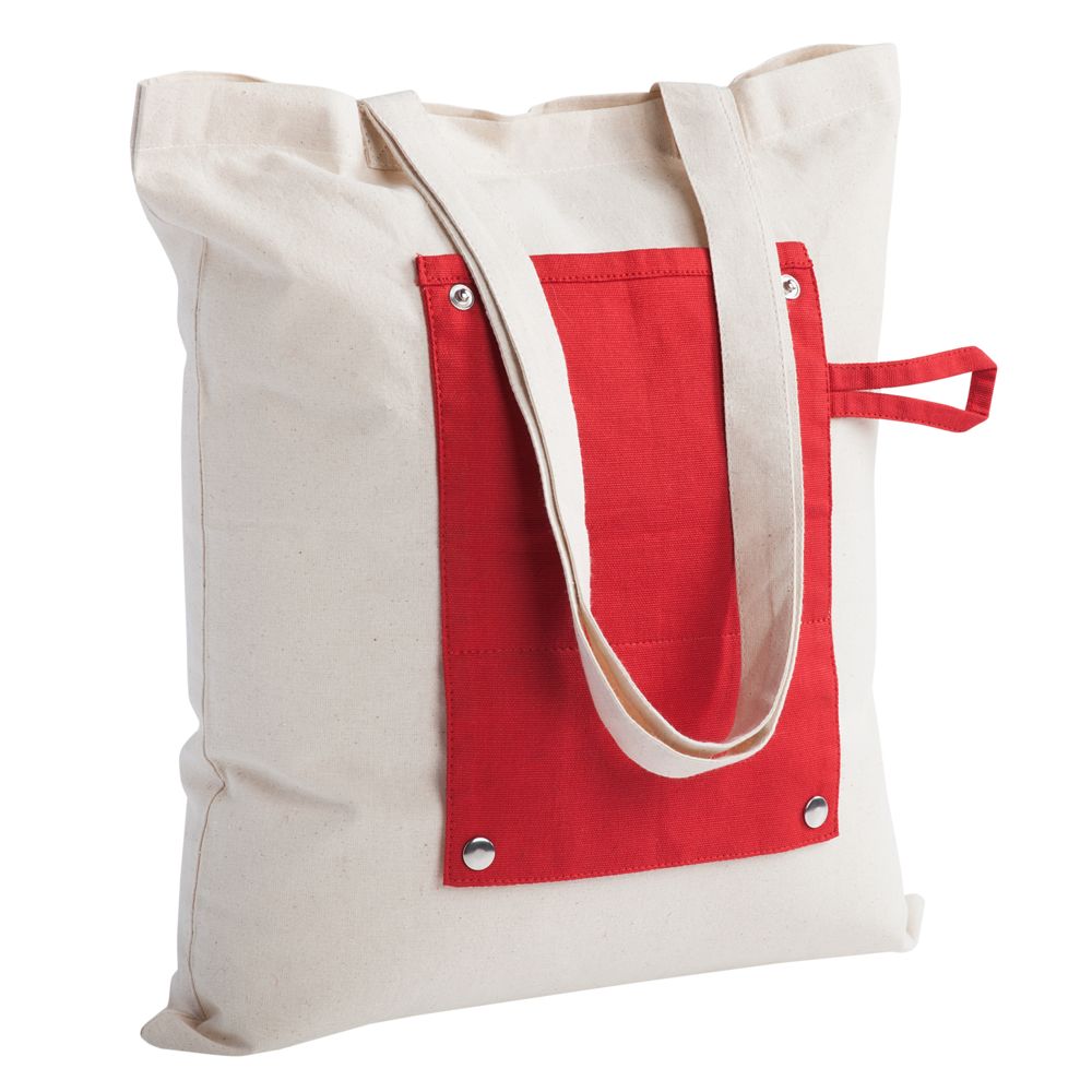 Холщовая сумка Dropper, складная, красная (LikeTo 6863.50)