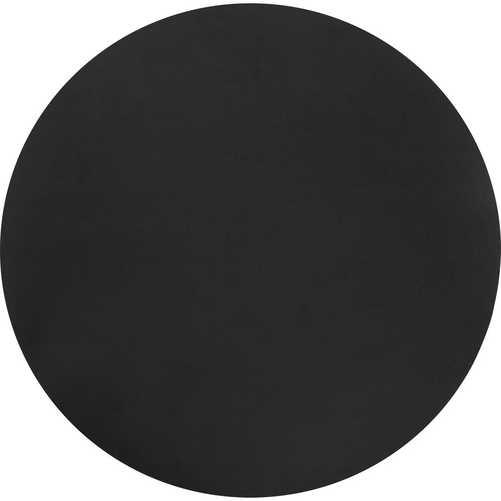 Сервировочная салфетка Satiness, круглая, черная (Luva 7917.30)