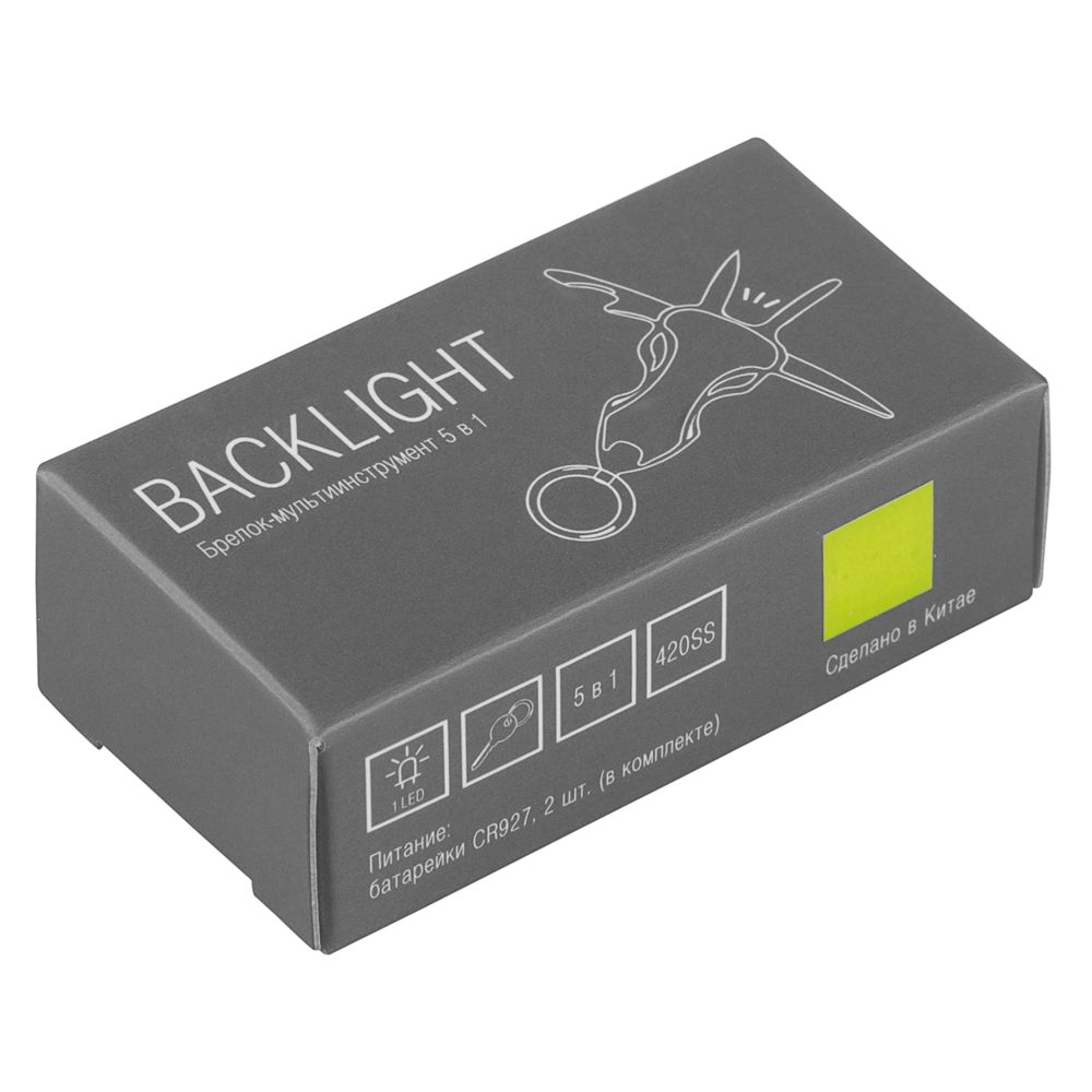 Мультитул Backlight, зеленый (LikeTo 4818.90)