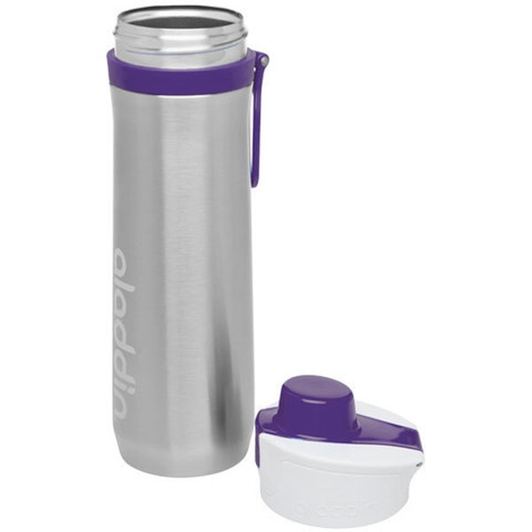Бутылка для воды Active Hydration фиолетовая, 0.6 л (Aladdin 10-02674-006)